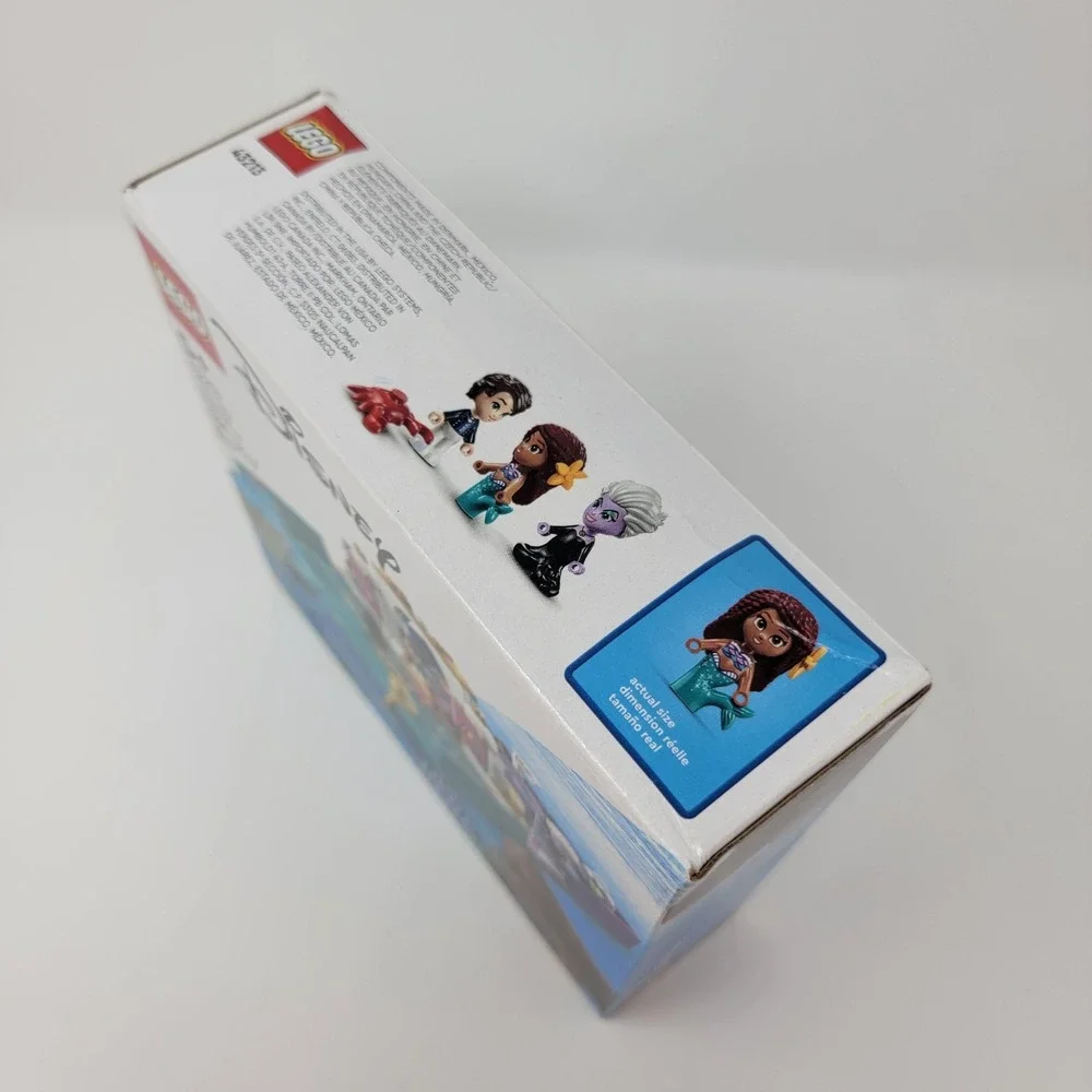 New! LEGO® Disney 43213 The Little Mermaid Ariel Story Book Building Set